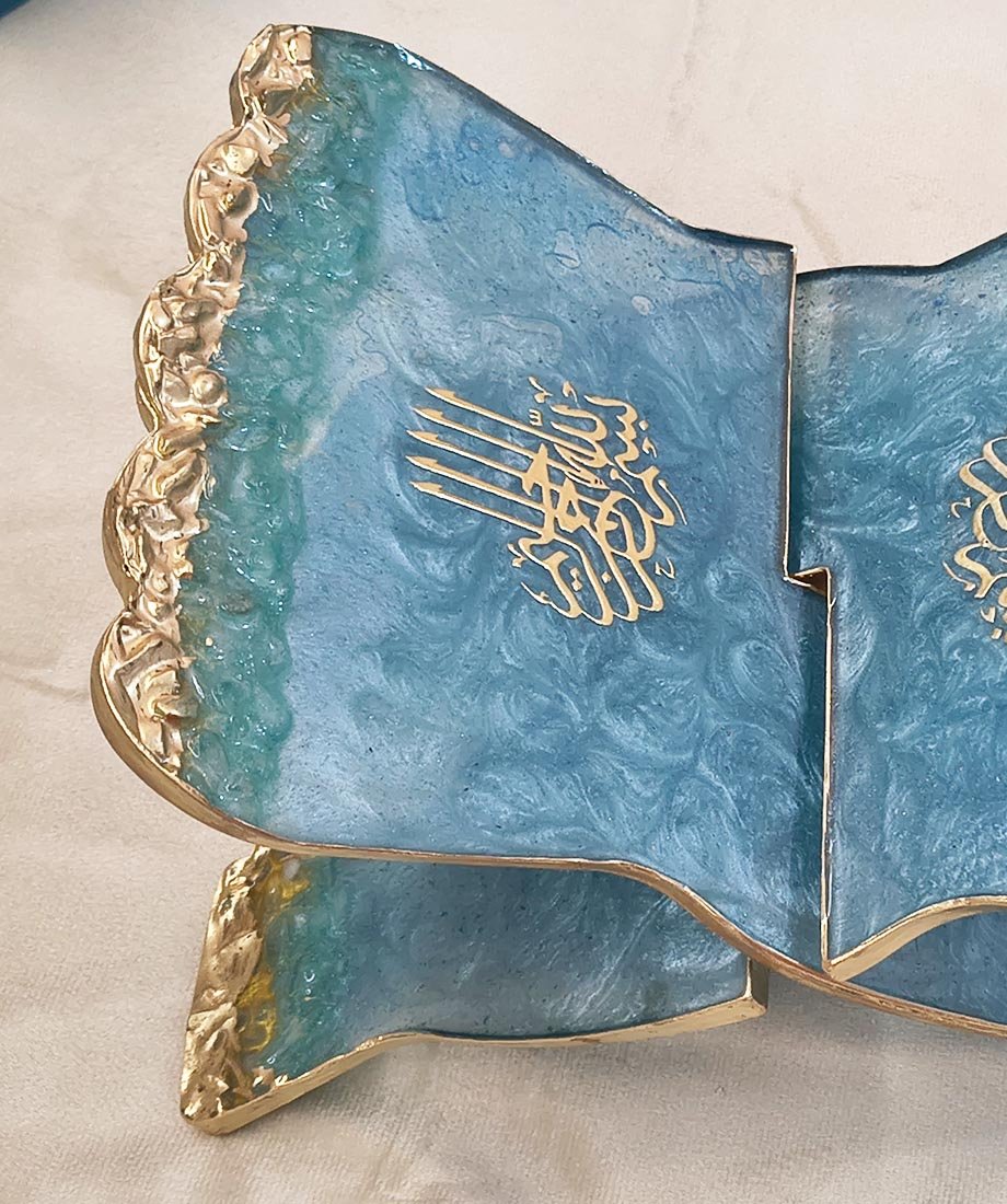 Bridal Ibadat Gift Box with Custom Prayer Mat & Quran - Image 14