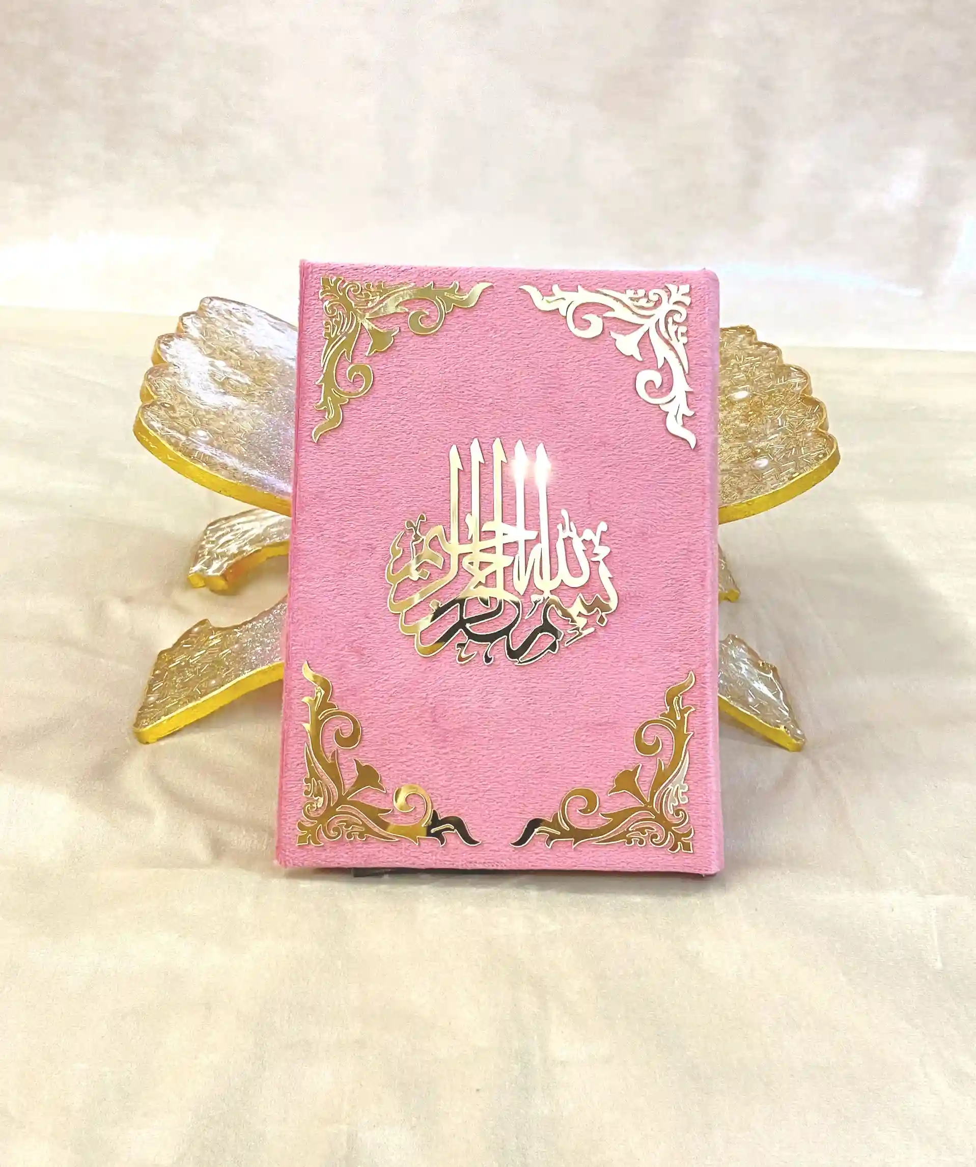 Designer Quran Box Hamper – Islamic Bridal Gift Set (Pink) - Image 9