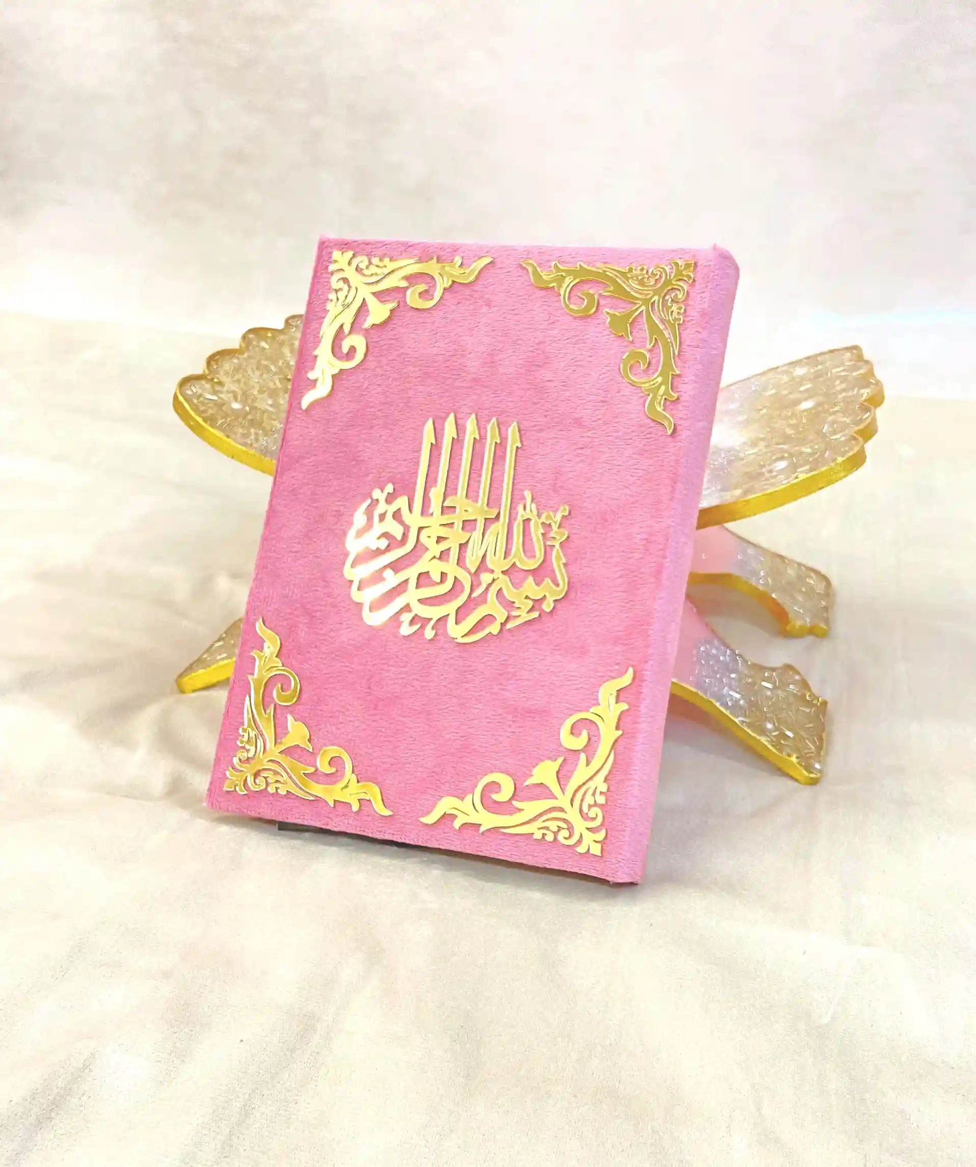 Designer Quran Box Hamper – Islamic Bridal Gift Set (Pink) - Image 8