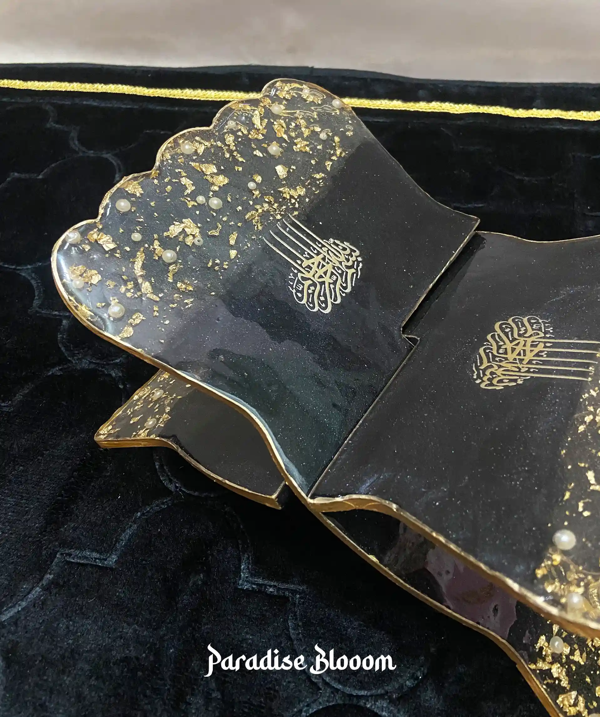 Noor-e-Zar Black Hadiya Set ✨ - Image 6