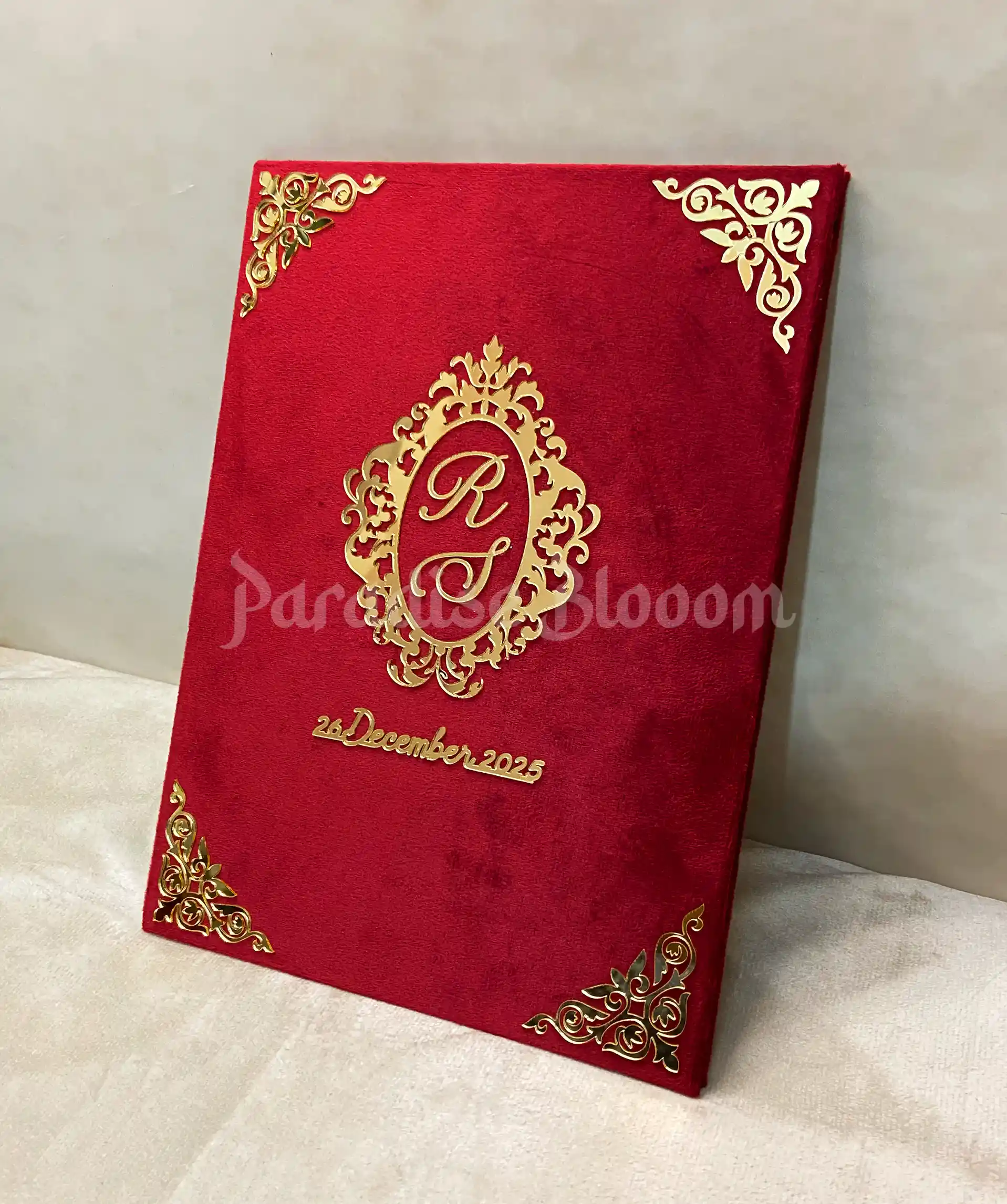 Personalized Nikah Booklet with Keepsake Box - Image 6