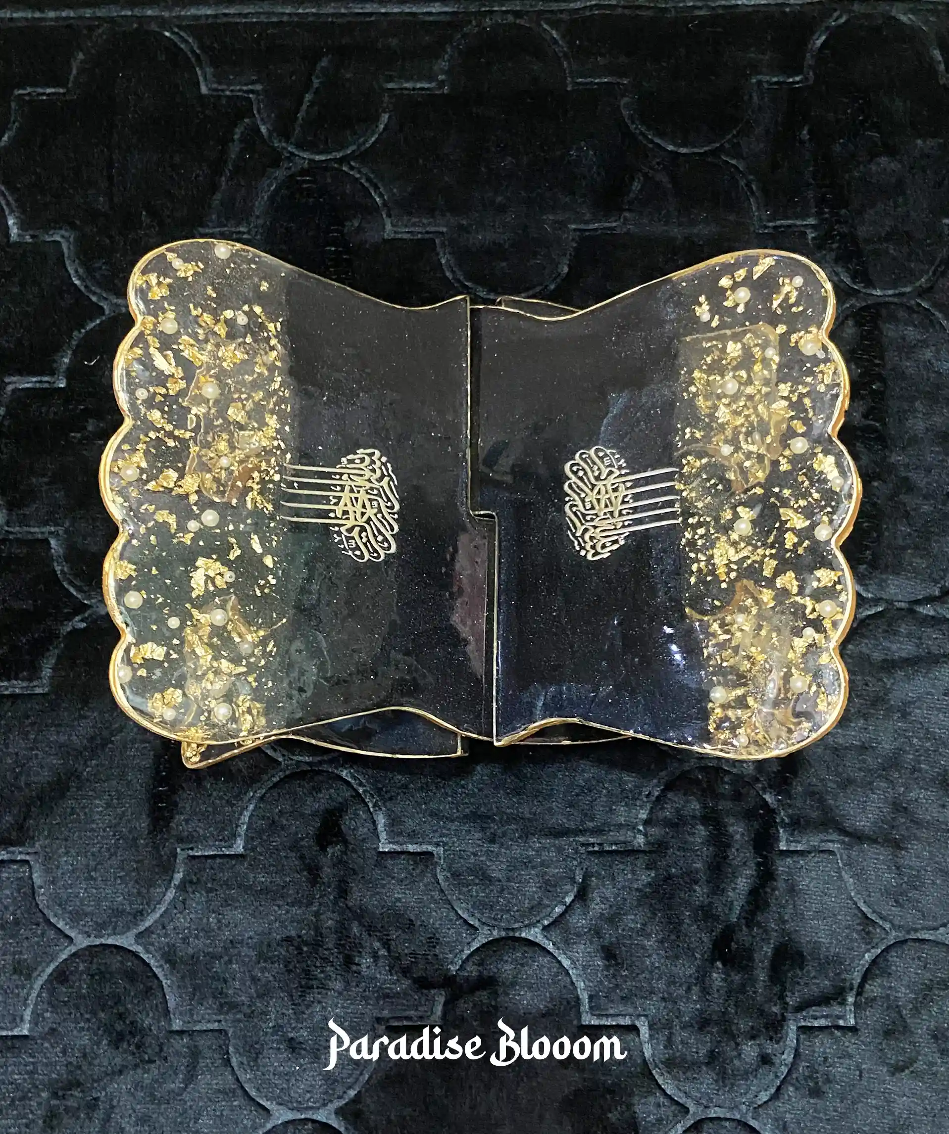 Noor-e-Zar Black Hadiya Set ✨ - Image 8