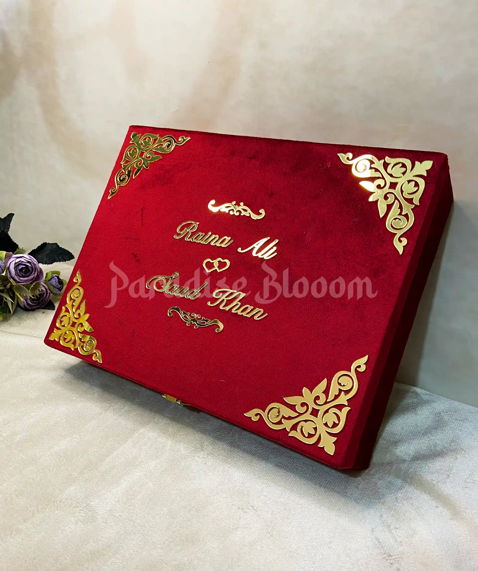 Personalized Nikah Booklet with Keepsake Box - Image 7